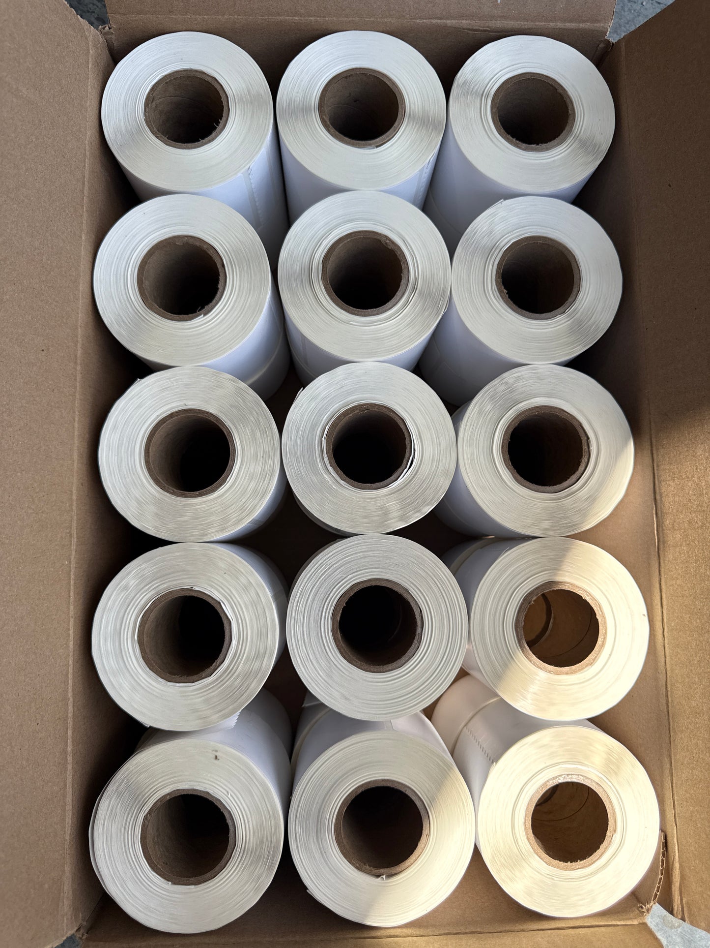 Mettler Toledo 325ET 5.1" Blank Thermal Scale Labels – 15 Rolls – 250 Labels/Roll – Item 67530215