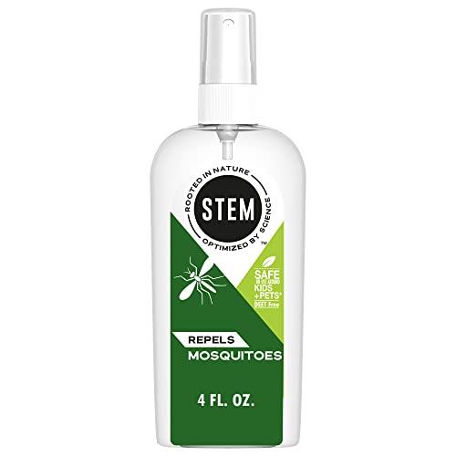 (2 Bottles) STEM for Mosquitoes: DEET Free Spray with Botanical Extracts, 4 Oz