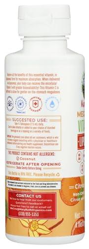 MaryRuth's Megadose Vitamin C Liposomal Vegan Liquid Supplement - Citrus Vanilla - 7.6oz