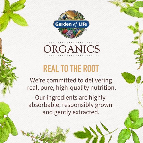 Garden of Life Organics Vegan Vitamin D3, Liquid 1000 IU Per Spray, D3 Plus Omegas - Vanilla Flavor - 125 Servings - 2fl oz Liquid Whole Food D3 Vitamin Supplement