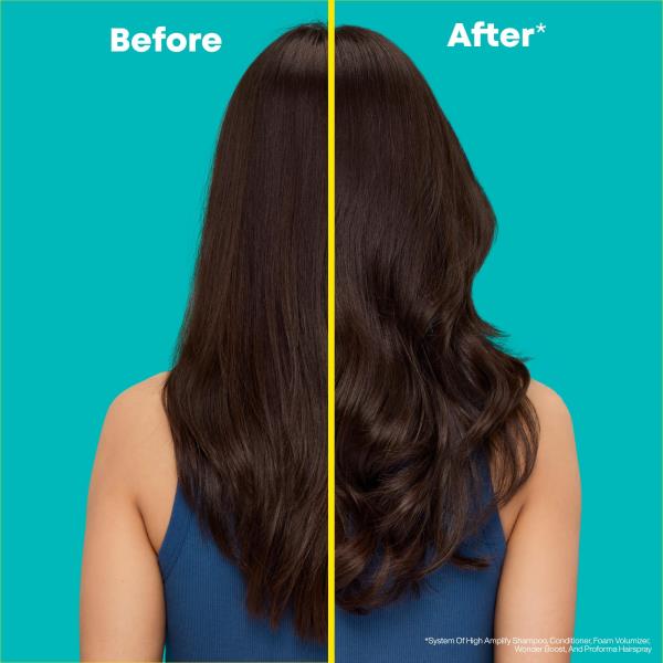 Matrix High Amplify Volumizing Shampoo | Instant Lift, Lasting Volume & Strengthening | Silicone-Free | Boost Structure in Fine, Thin & Limp Hair | Salon Professional Shampoo