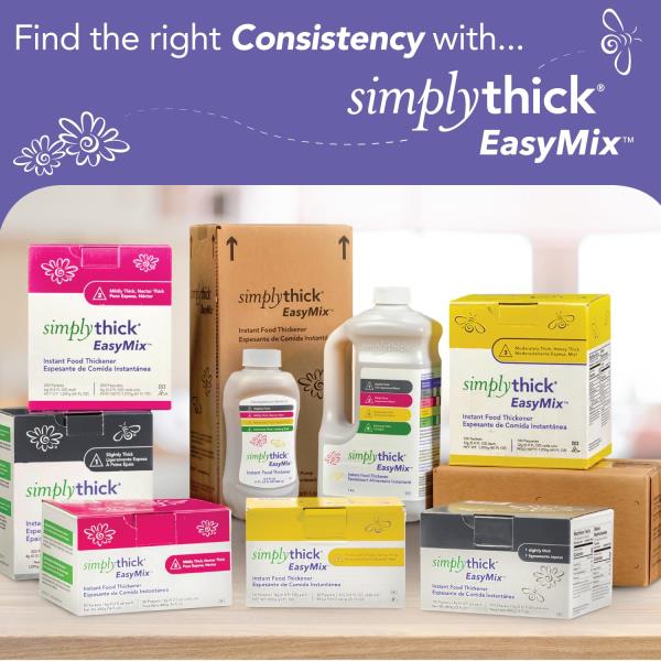 SimplyThick EasyMix 200 Count of 6g Individual Packets Gel Thickener 01/2026