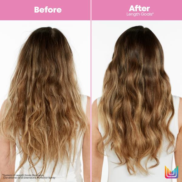 Matrix Length Goals Extensions Perfector Multi-Benefit Heat Protectant & Styling Spray | Leave-In Hair Treatment | For Damaged Hair | Professional Leave In Spray | Packaging May Vary | 6.8 Fl. Oz.