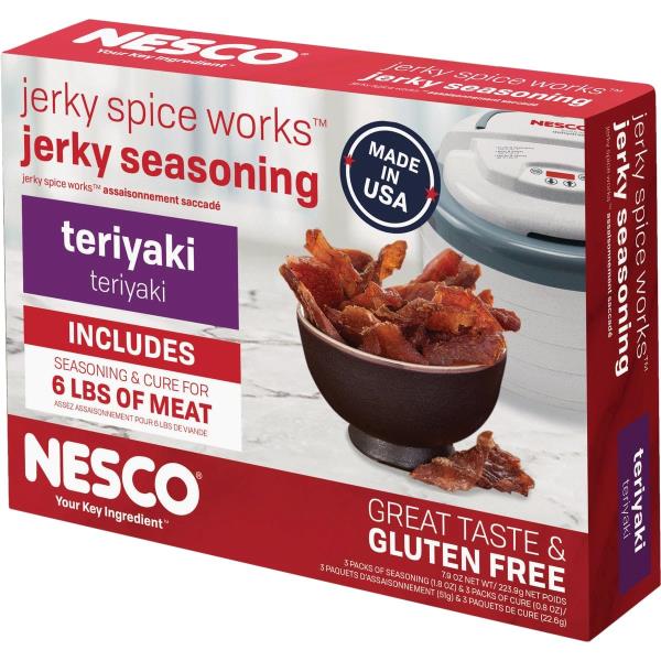 Nesco BJT-6, Jerky Spice Works, Teriyaki Flavor, red, 6 Pound (Pack of 1)