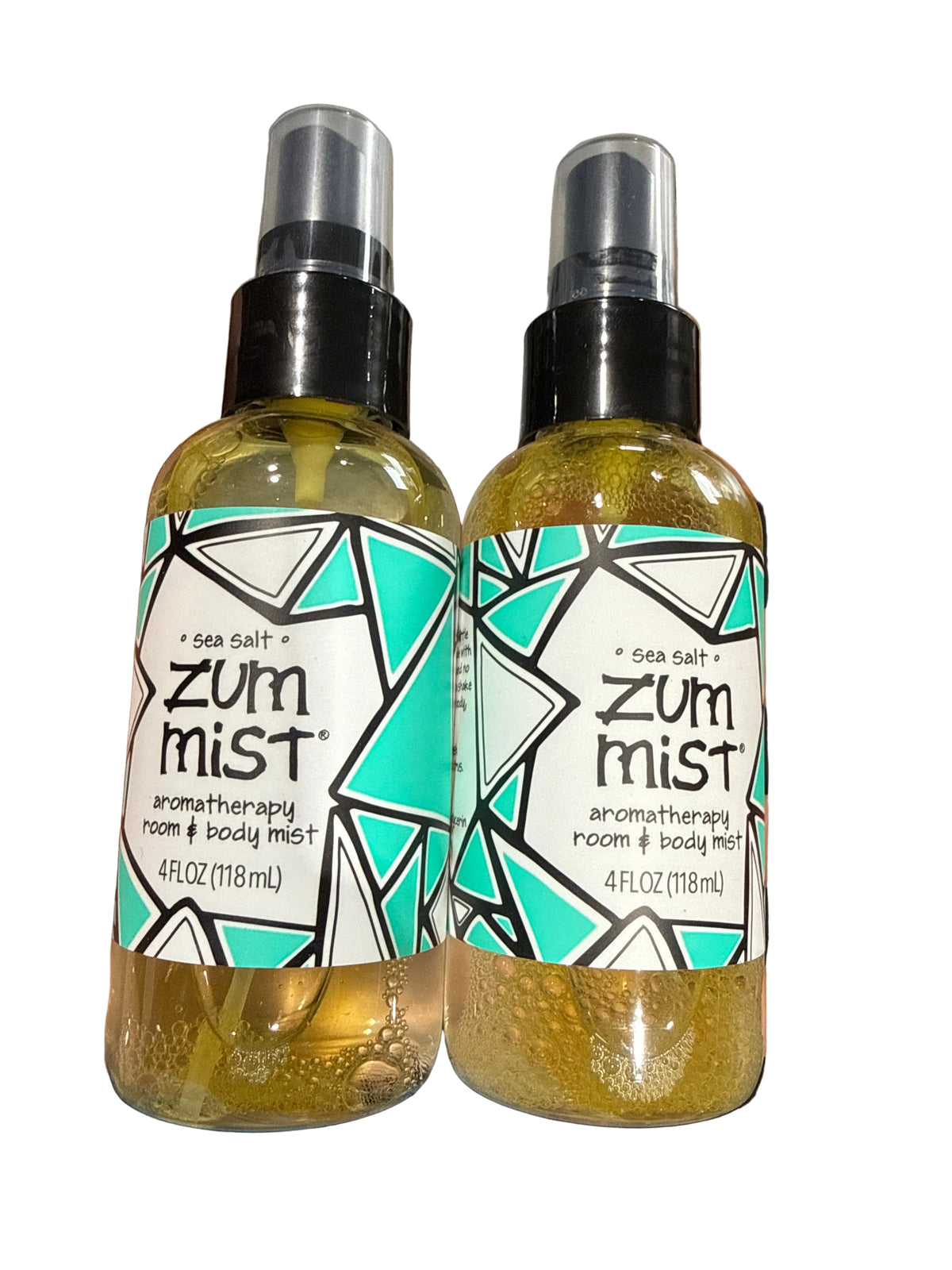 2x, Zum Mist Aromatherapy Room and Body Mist, Sea Salt, 4 Fluid Ounces