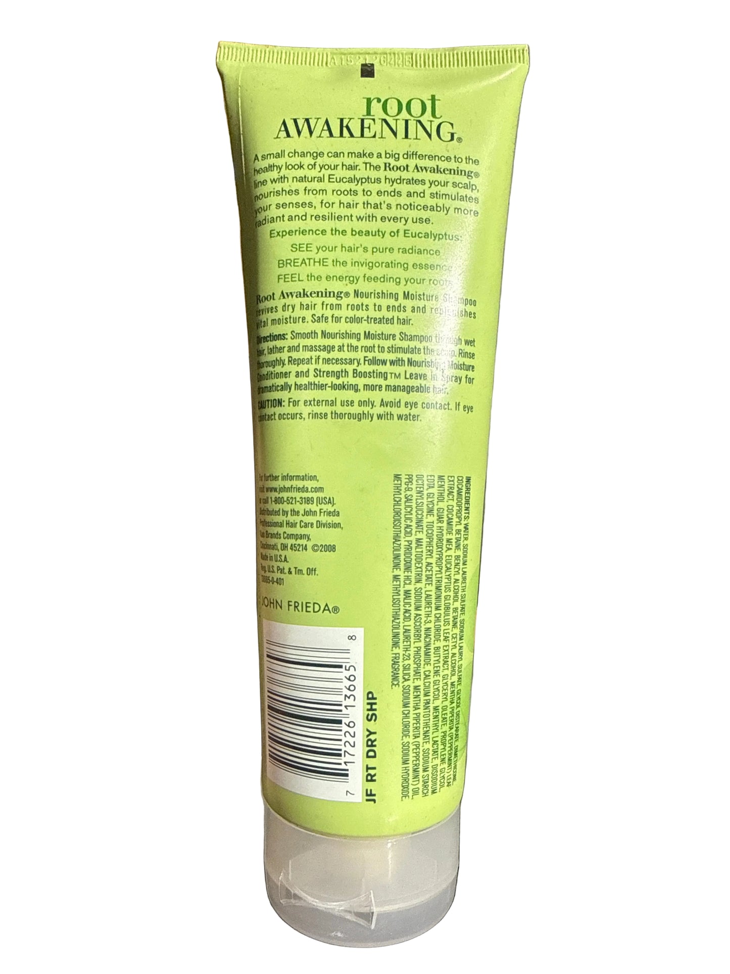 John Freida Root Awakening Nourishing Moisture Shampoo 8.45 Fl Oz Dry Hair