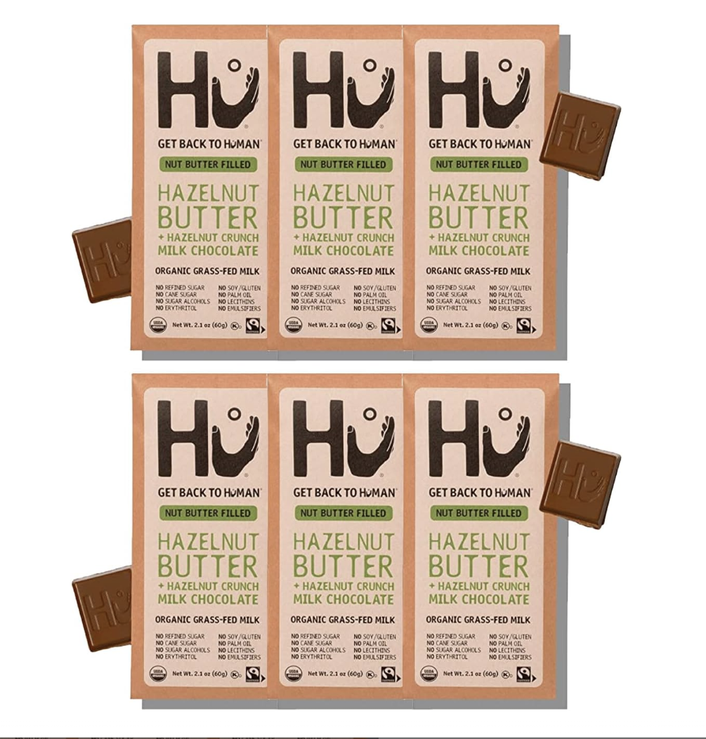 1/27 Hu GF Hazelnut Butter Crunch Milk Chocolate Bar (6 Bars)