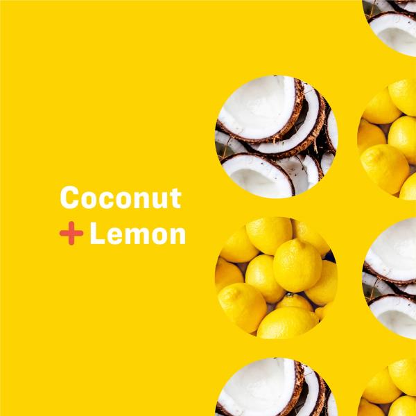 everyone for every body Hand Sanitizer Spray: Coconut and Lemon, Travel Size, 2 Ounce, 2 Count