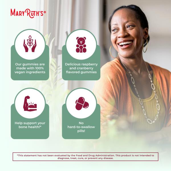 (2 bottles) MaryRuth Organics Multivitamin for Women 14 | Women's Multivitamin Gummies for Immune Support| Skin Health | Sugar Free | Vegan | Non-GMO | 60 Count