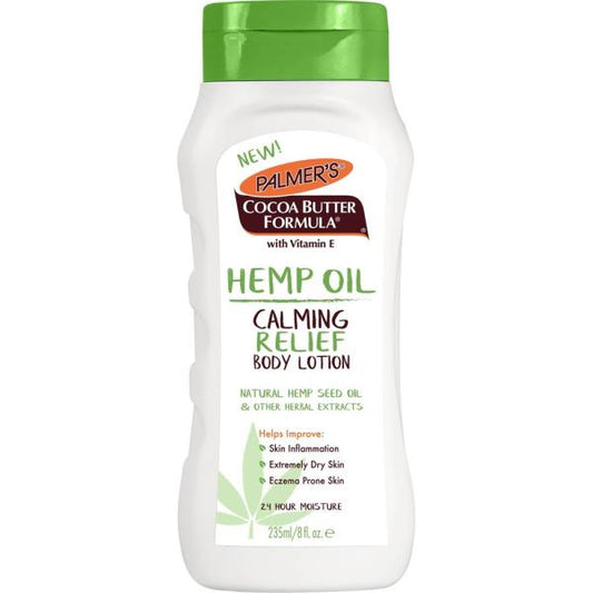 Palmer's Cocoa Butter Formula Hemp Oil Calming Relief Body Lotion, 8 Ounces