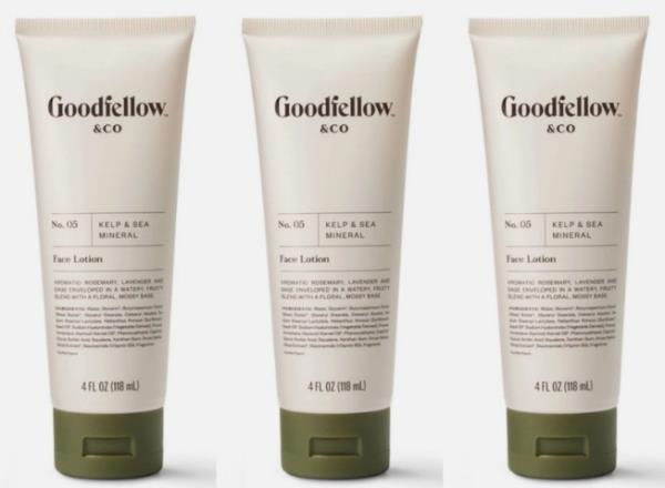 (3) Goodfellow & Co Kelp & Sea Mineral Face Lotion - 4 Oz