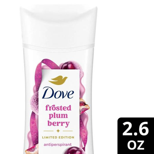 Dove Beauty Limited Edition Holiday Treat Antiperspirant Frosted Plumberry - 2.6oz