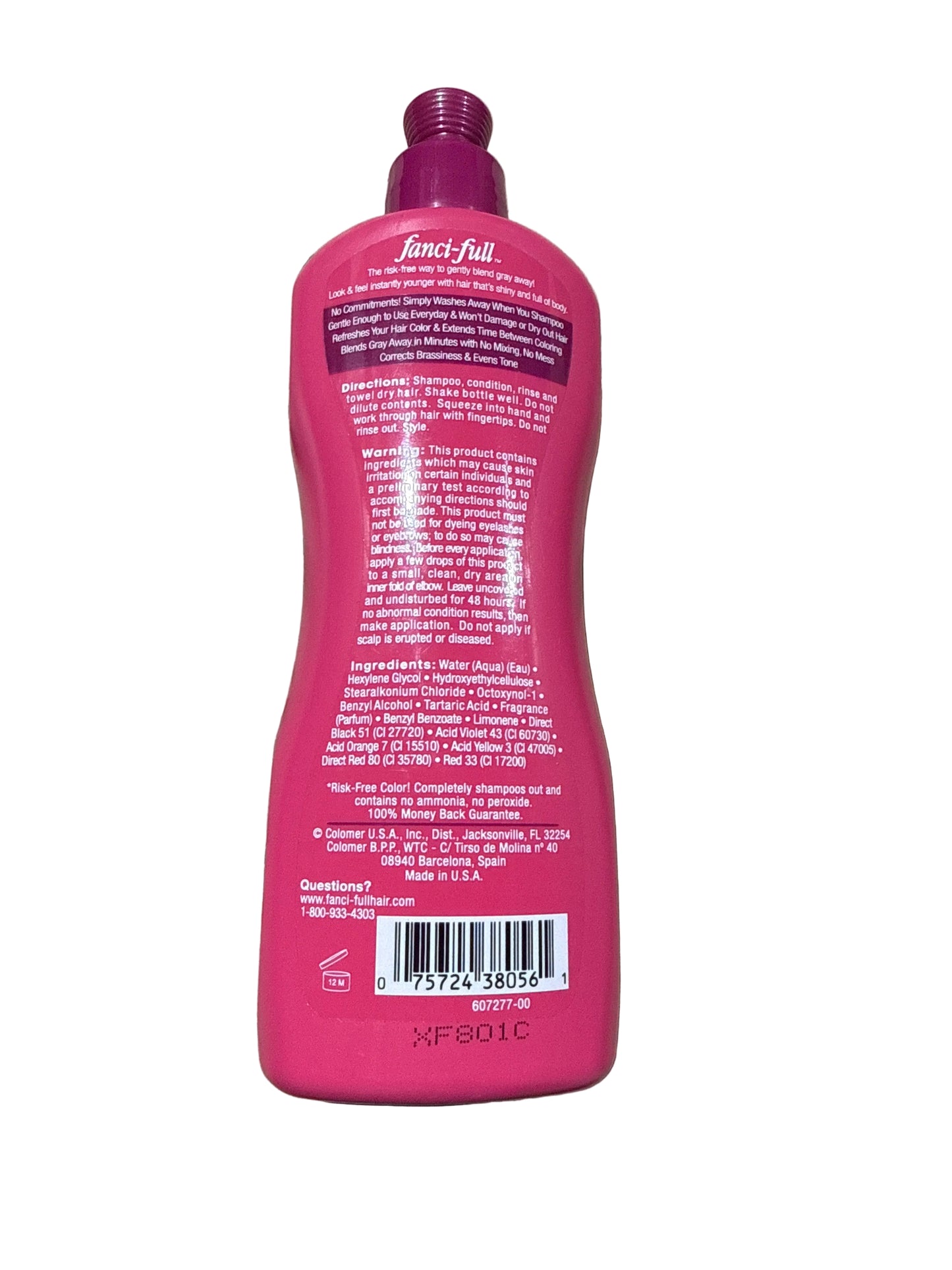 Fanci-Full Temporary Hair Color 56 Bashful Blonde 9oz New- Rinse In, Shampoo Out
