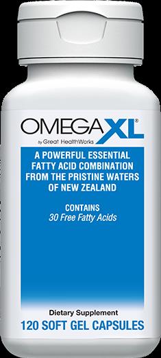 OmegaXL  Supplement Green-Lipped Mussel Oil - 120 Softgels 8/26