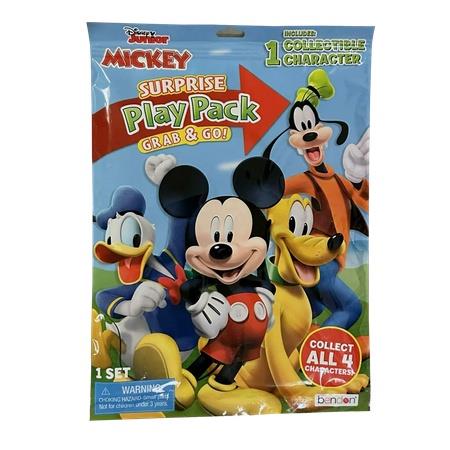 Disney Junior, Mickey Surprise Play Pack - Collectible Character, Grab & Go, Surprise Element
