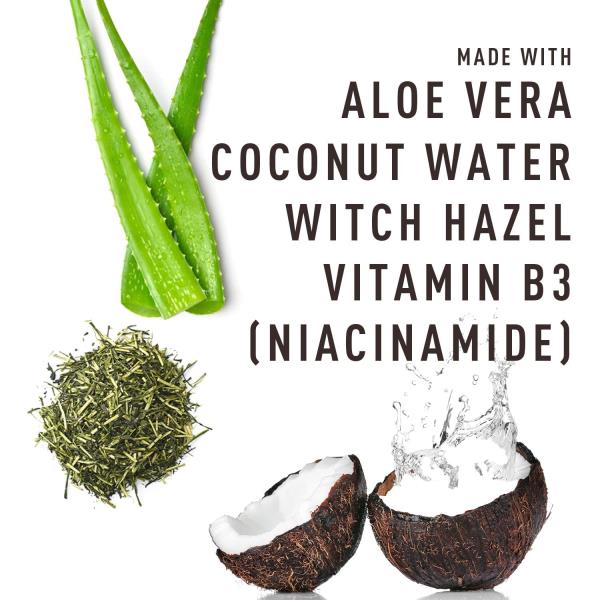 Bevel Face & Beard Wash with Witch Hazel and Aloe Vera to Cleanse, Hydrate and Brighten Skin, 4 Fl Oz
