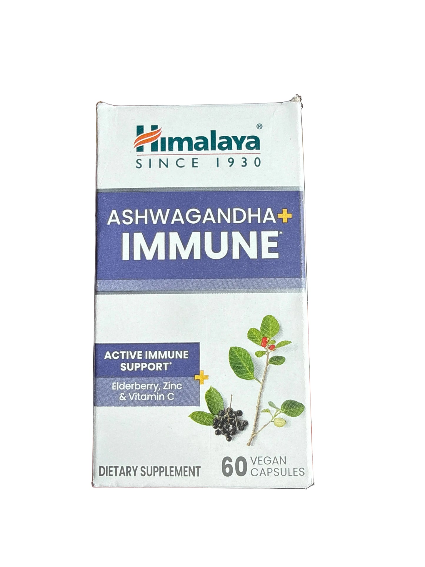 Read 6/26 Himalaya Ashwagandha + Immune , 60 Vegan Capsules