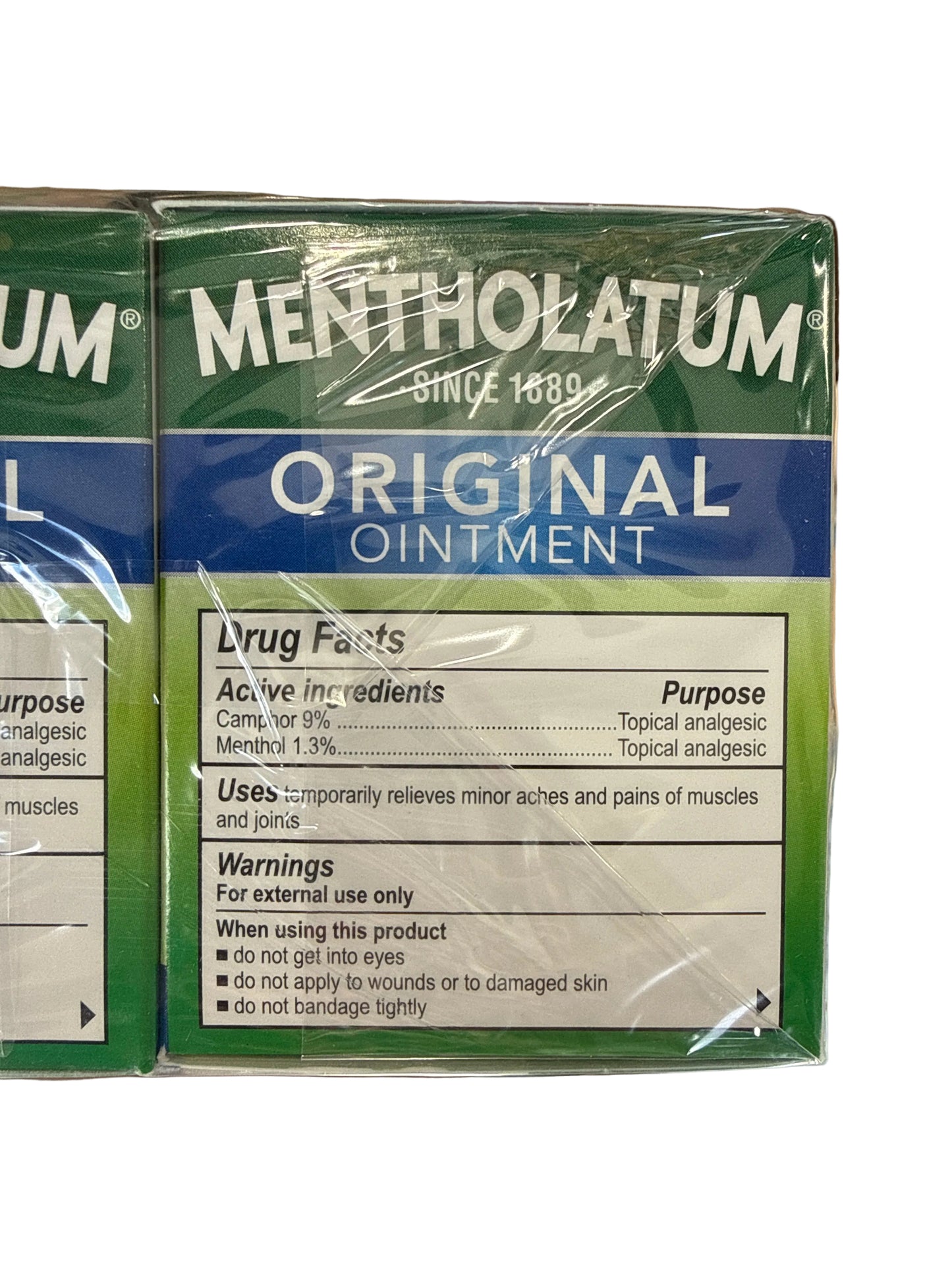 6 Pack Mentholatum Original Topical Analgesic Ointment Aromatic Vapor Rub 3oz