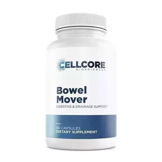 CELLCORE Bowel Mover - Digestive and Drainage Support, 90 Capsules, Dietary Supplement