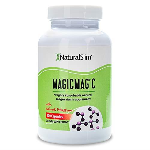 NaturalSlim MagicMag®C - Anti Stress Magnesium Citrate Capsules W/ Potassium  100 Ct
