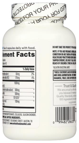 365 by Whole Foods Market, Glucosamine Chondroitin and MMS, 120 Capsules