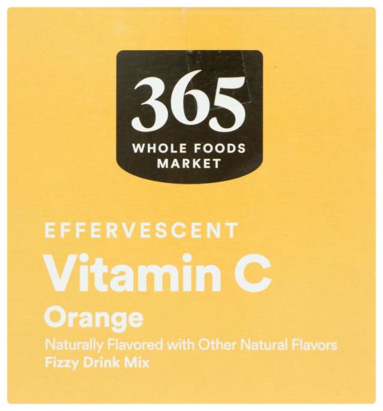 365 by Whole Foods Market, Effervescent C Powder Orange, 30 Count