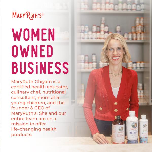Lot of 2 MaryRuth Organics 3-in-1 Daily Health Probiotics for Women | Clinically Tested | Hormone Support & Gut Health Supplement | 50 Billion CFU | Allergen Free | 30 ct