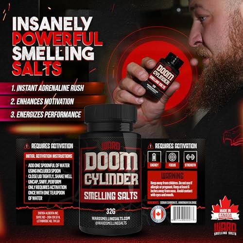 (2 Pack) Doom Cylinder by Ward Smelling Salts - Competition Grade 