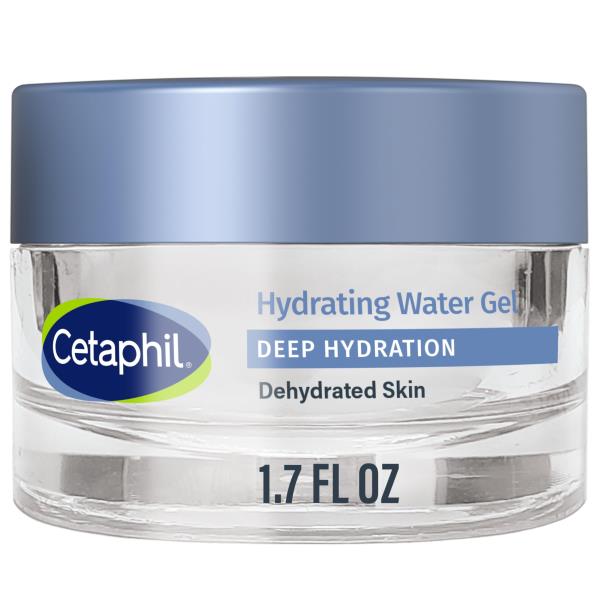 (2) Cetaphil Deep Hydration Skin Restoring Water Gel 1.7 oz, Fragrance Free