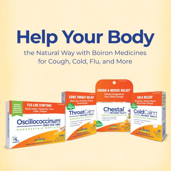 Boiron Chestal Honey Adult Cold and Cough Syrup for Nasal and Chest Congestion, Runny Nose, and Sore Throat Relief - 6.7 Fl oz