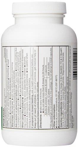 Diphenhydramine HCL 1000 Caps by SDA Labs 2/2027