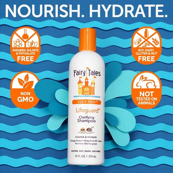 Lot of 3 Fairy Tales Swimmer Conditioner for Kids - 8 oz Lemon-Aid