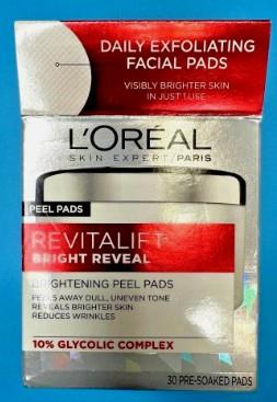 L'Oréal Revitalift Bright Reveal - Brightening Peel Pads