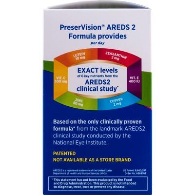 PreserVision AREDS 2 Formula Vitamin & Mineral Supplement 60 Ct Chewables 8/26