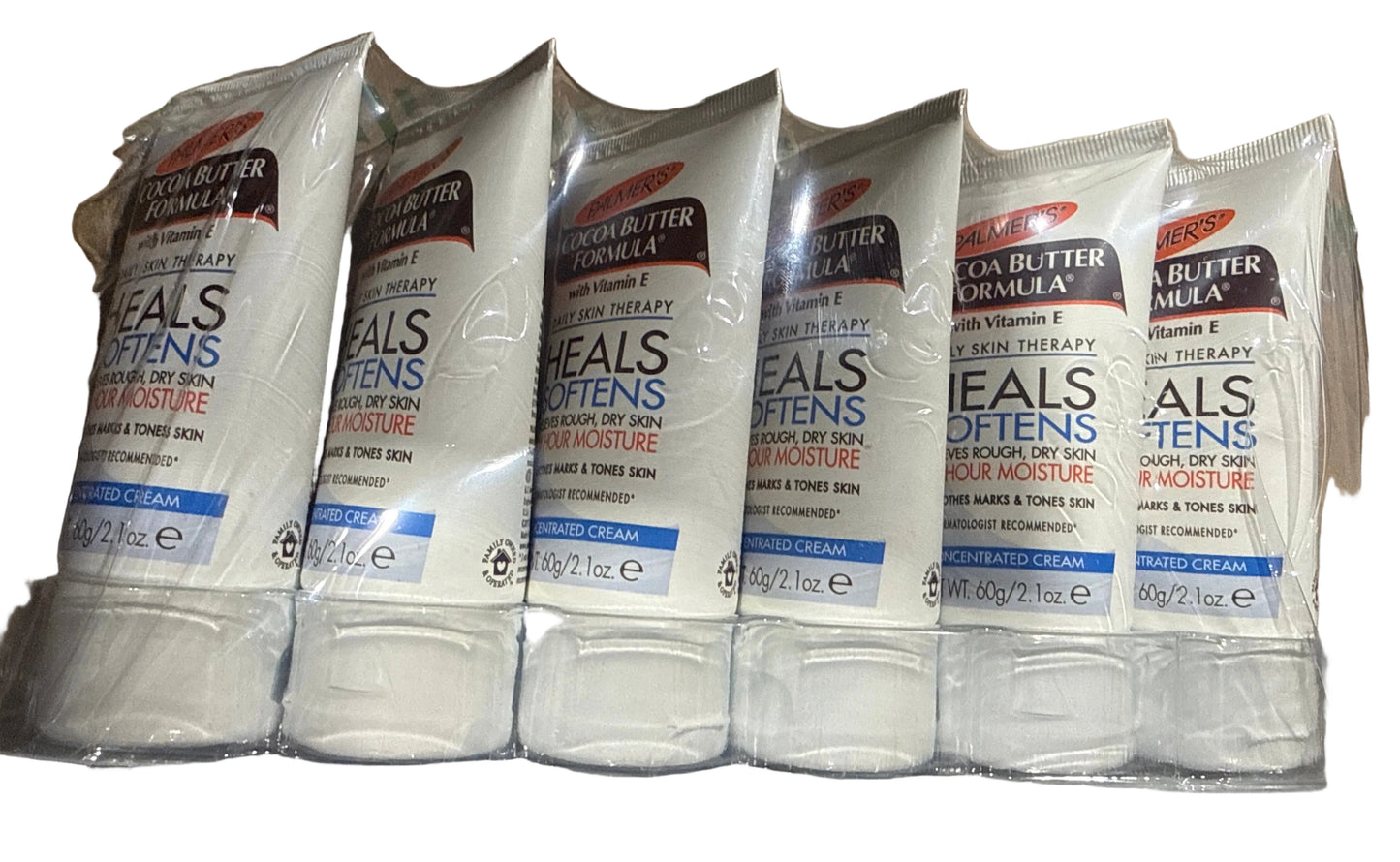 (6 pack)  Palmers Cocoa Butter Formula Heals Softens Concentrated Cream 3.75oz