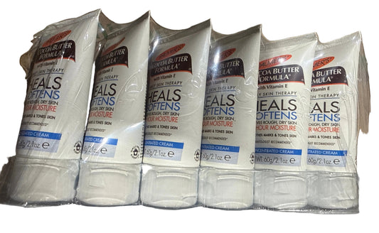 (6 pack)  Palmers Cocoa Butter Formula Heals Softens Concentrated Cream 3.75oz