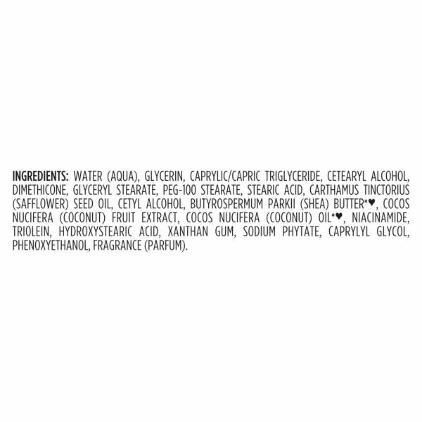 SheaMoisture Daily Hydration Body Lotion with 100% Virgin Coconut Oil, Shea Butter, Coconut Milk and Pro-Ceramides, Quickly Nourish & Soften Skin, 24H Moisturizing 16 oz