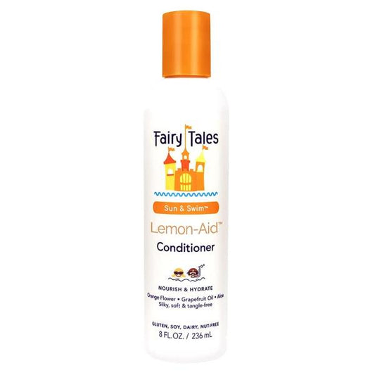 Lot of 3 Fairy Tales Swimmer Conditioner for Kids - 8 oz Lemon-Aid