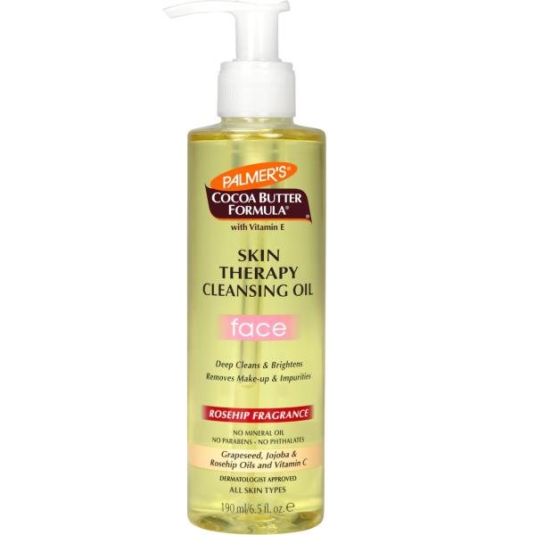 (2) Palmer's Cocoa Butter Skin Therapy Oil, Makeup Remover Rosehip 6.5 Oz