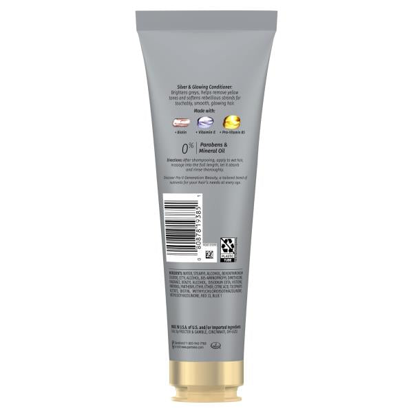 Pantene Generation Beauty Silver & Glowing Conditioner 8 oz Discontinued