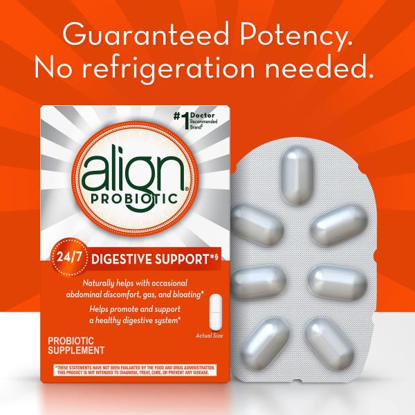 (3 Boxes) Align Probiotic Supplement Capsule - 14 Count 14x3=42 Capsules