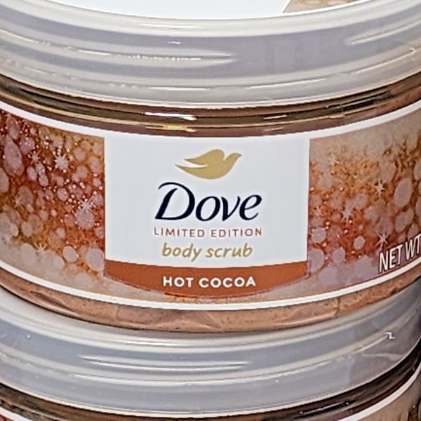 Lot of 3 Dove Hot Cocoa Body Scrub - 3.5 Oz