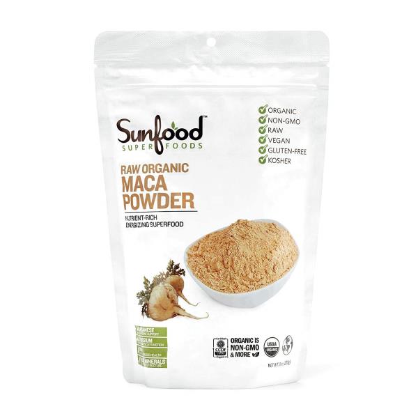 Sunfood, Organic Maca Powder, 8 Ounce