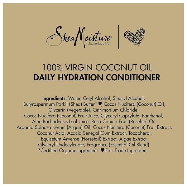 11 Bottles SheaMoisture Daily Hydrating Conditioner 100% VirginCoconut (19.5 oz 