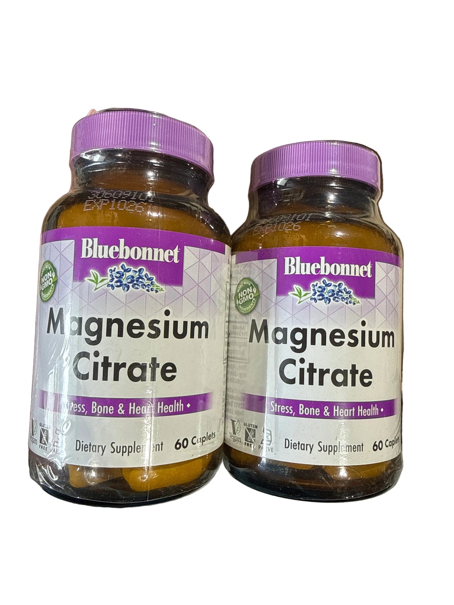 2x 10/26 Bluebonnet Magnesium Citrate 60 Caplets