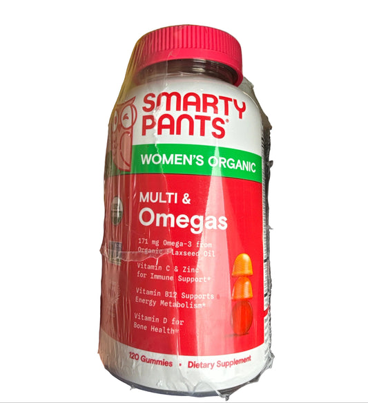 Read 8/26 Smarty Pants Organic Women'S Complete Multivitamin Gummies 120 Ct