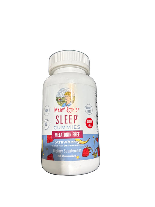 READ Sleep Gummies, Melatonin Free, Strawberry, 60 Gummies exp. 06/26