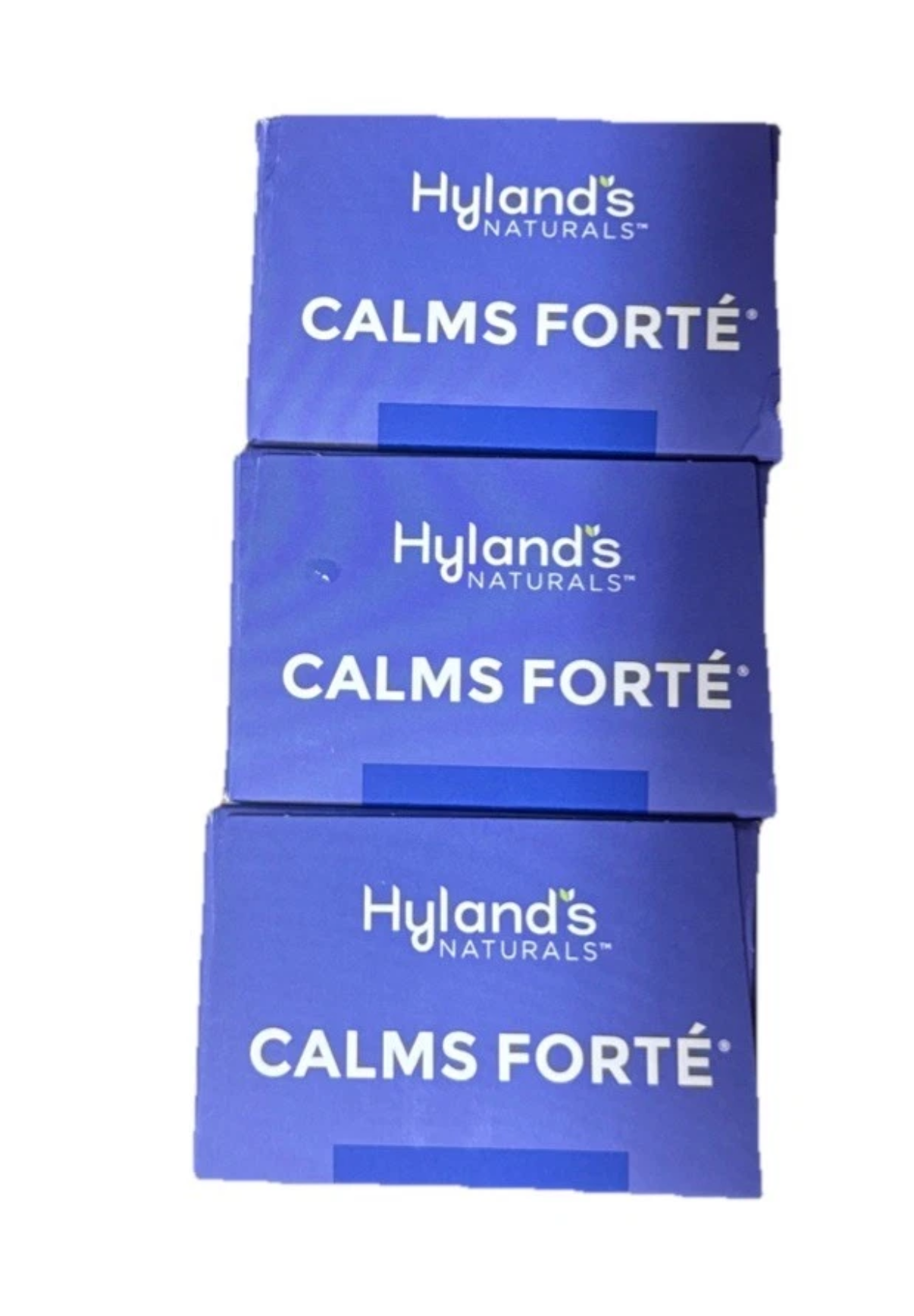 3 PACK Hyland's Calms Forte Sleep & Stress Support 100 Tablets each Exp 11/2026