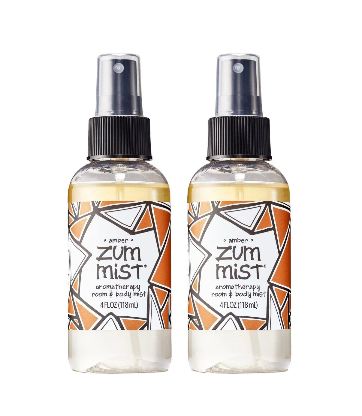 2x Indigo Amber Wild Mist Room & Body Spray - Aromatherapy Essential Oil Spray