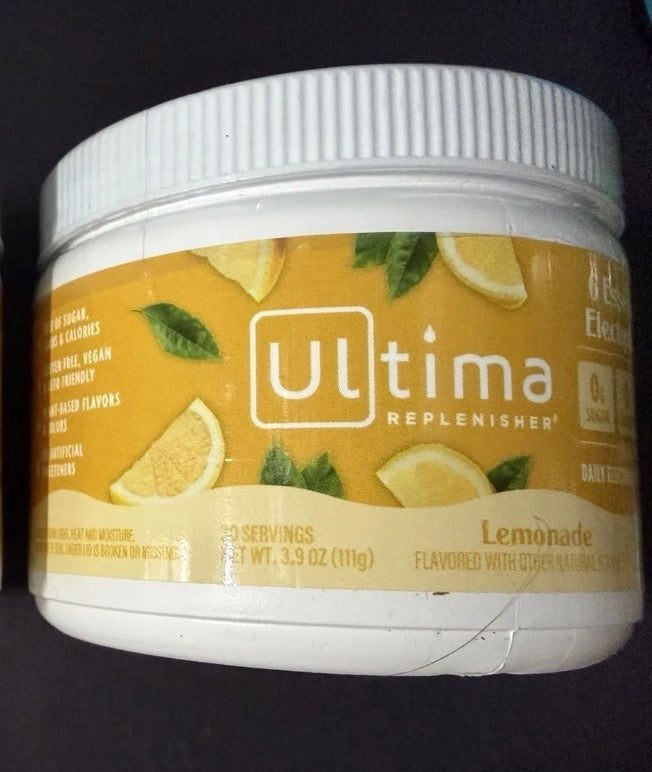 5/27 Ultima Replenisher Daily Electrolyte Powder Drink Mix – Sugar Free – Lemonade, 30 Servings – Hydration Powder with 6 Key Electrolytes and Trace Minerals – Keto Friendly, Vegan, Non-GMO